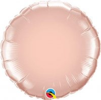 (image for) 18" Rose Gold Round Foil Balloons