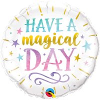 18" Have A Magical Day Foil Balloons
