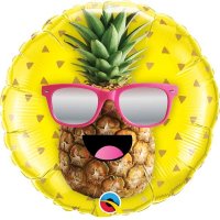 (image for) 18" Mr Cool Pineapple Foil Balloons