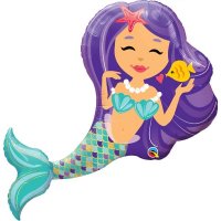Enchanting Mermaid Supershape Balloons
