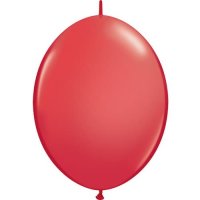 (image for) 12" Red Quick Link Latex Balloons 50pk