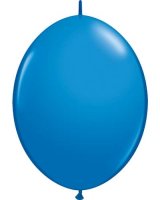(image for) 12" Dark Blue Quick Link Latex Balloons 50pk