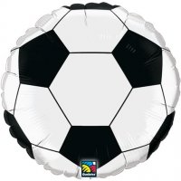 (image for) 18" Soccer Ball Foil Balloons