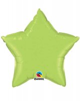 (image for) 20" Lime Green Star Foil Balloon
