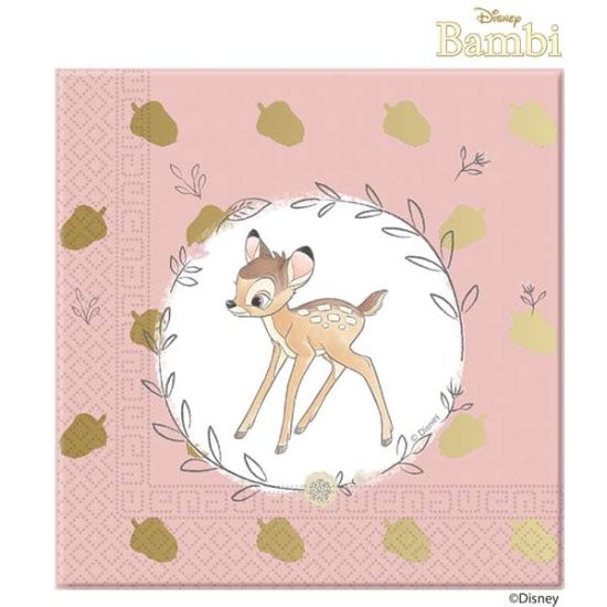 (image for) Bambi Cutie Paper Napkins 20pk