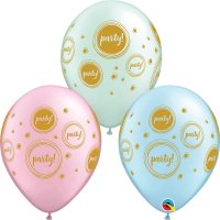 (image for) 11" Elegant Party Latex Balloons 6pk