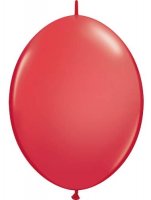 (image for) 6" Red Quick Link Latex Balloons 50pk