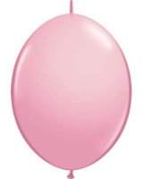 6" Pink Quick Link Latex Balloons 50pk