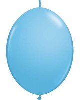 6" Pale Blue Quick Link Latex Balloons 50pk
