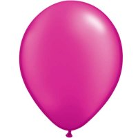 11" Pearl Magenta Latex Balloons 25pk