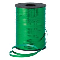 (image for) Metallic Green Curling Ribbons 250m