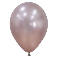 (image for) 12" Silk Pink Blossom Latex Balloons 50pk