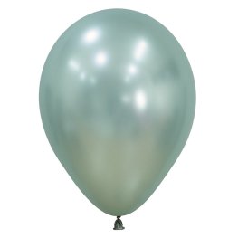 (image for) 12" Silk Cool Mint Latex Balloons 50pk