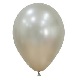 (image for) 12" Silk Cream Pearl Latex Balloons 50pk