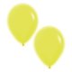 (image for) 5" Neon Yellow Latex Balloons 50pk