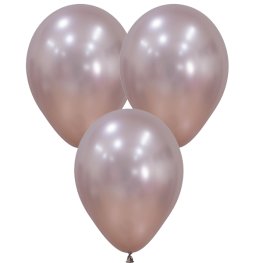 (image for) 5" Silk Pink Blossom Latex Balloons 50pk