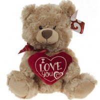 10" Rafaelo Love Plush Bear