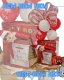 (image for) Red Flower Box / Elf Post Box Pack of 10