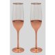 (image for) Rose Gold Flutes Set Of 2