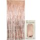 (image for) Metallic Rose Gold Foil Door Curtain