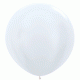 (image for) 36" Satin White Latex Balloons 2pk