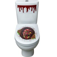Zombie Toilet Seat Stickers