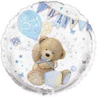 (image for) 18" Its A Boy Bear Foil Balloons