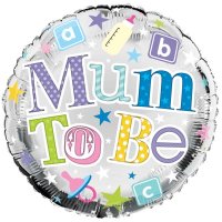 18" Mum To Be Foil Balloons