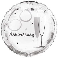 (image for) 18" 60th Wedding Anniversary Foil Balloon