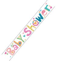 (image for) Baby Shower Holographic Banner