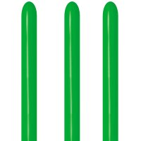 (image for) 260 Fashion Shamrock Green Modelling Latex Balloons 50pk