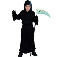 (image for) Kids Grim Reaper Halloween Fancy Dress Costume