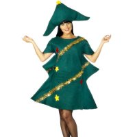 Adult Christmas Tree Fancy Dress Costumes