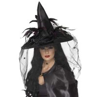 (image for) Deluxe Witch Hats Black