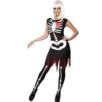 (image for) Skeleton Bright Bones Halloween Costumes