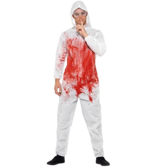 (image for) Bloody Forensic Overall Halloween Costume