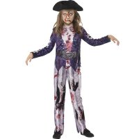 Deluxe Jolly Rotten Pirate Girl Costume