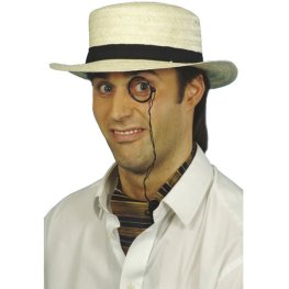 (image for) Straw Boater Hat