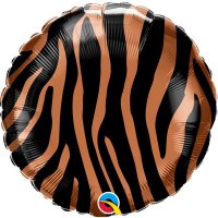 (image for) 18" Tiger Stripes Pattern Foil Balloons