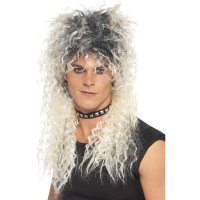 (image for) Two Tone Blonde Hard Rocker Wigs
