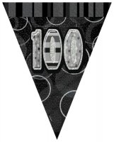 100th Happy Birthday Flag Bunting