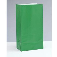 (image for) Green Paper Party Bag 12pk