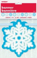 Snowflakes Cut Out Banner