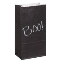 (image for) Black Chalk Paper Bags x8