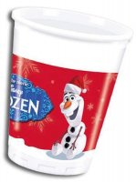 (image for) Olaf Christmas Plastic Cups x8