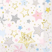 (image for) Twinkle Twinkle Little Star Lunch Napkins 16pk