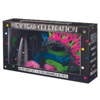 Neon New Years Party Kit for 8