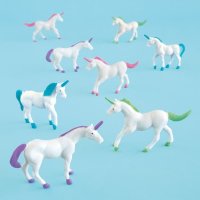 Unicorn Figurines 8pk