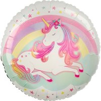 18" Enchanted Unicorn Foil Balloons