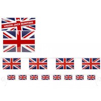 (image for) 12ft Union Jack Rayon Bunting